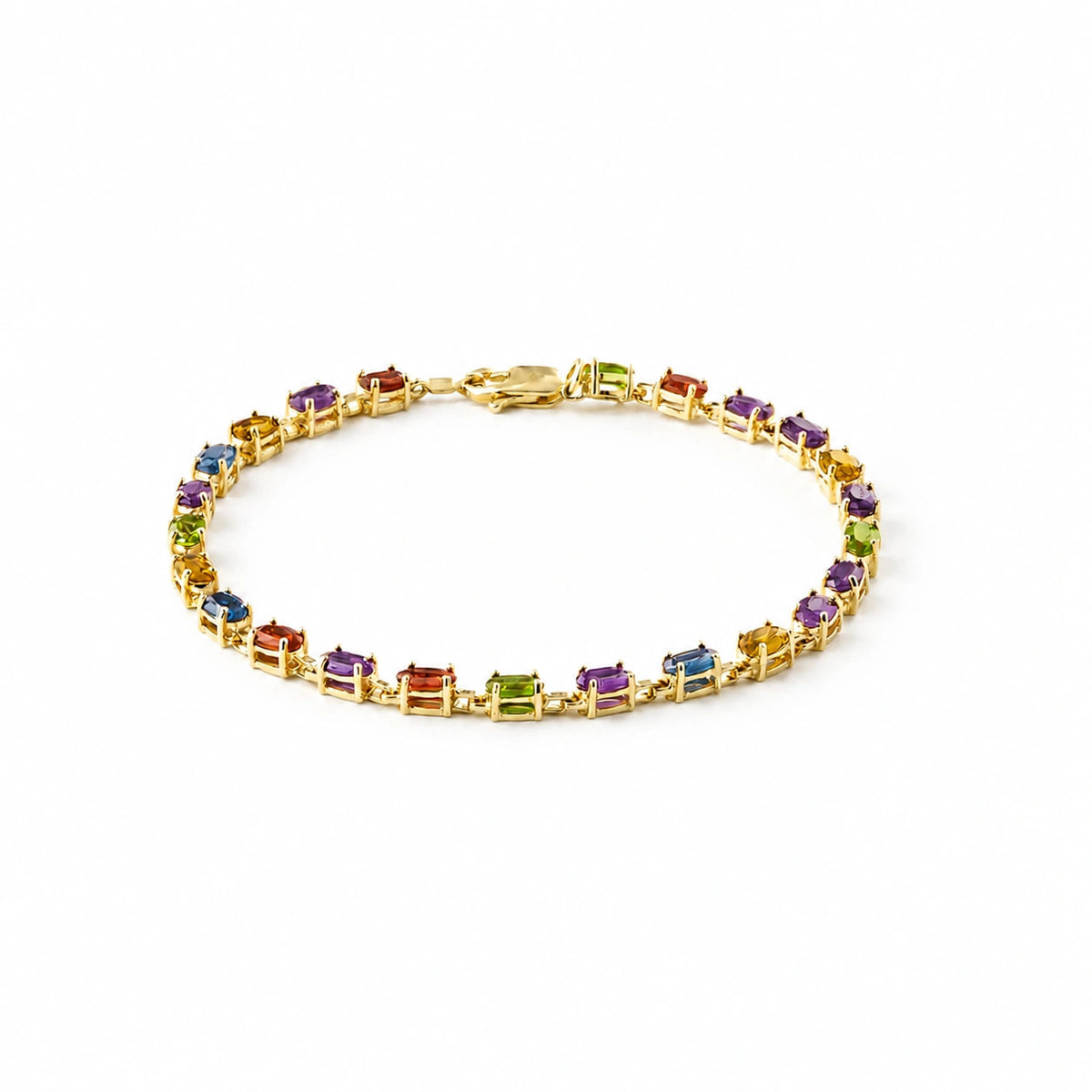 Yellow Gold Multi-Gemstone — Mariaguglielma