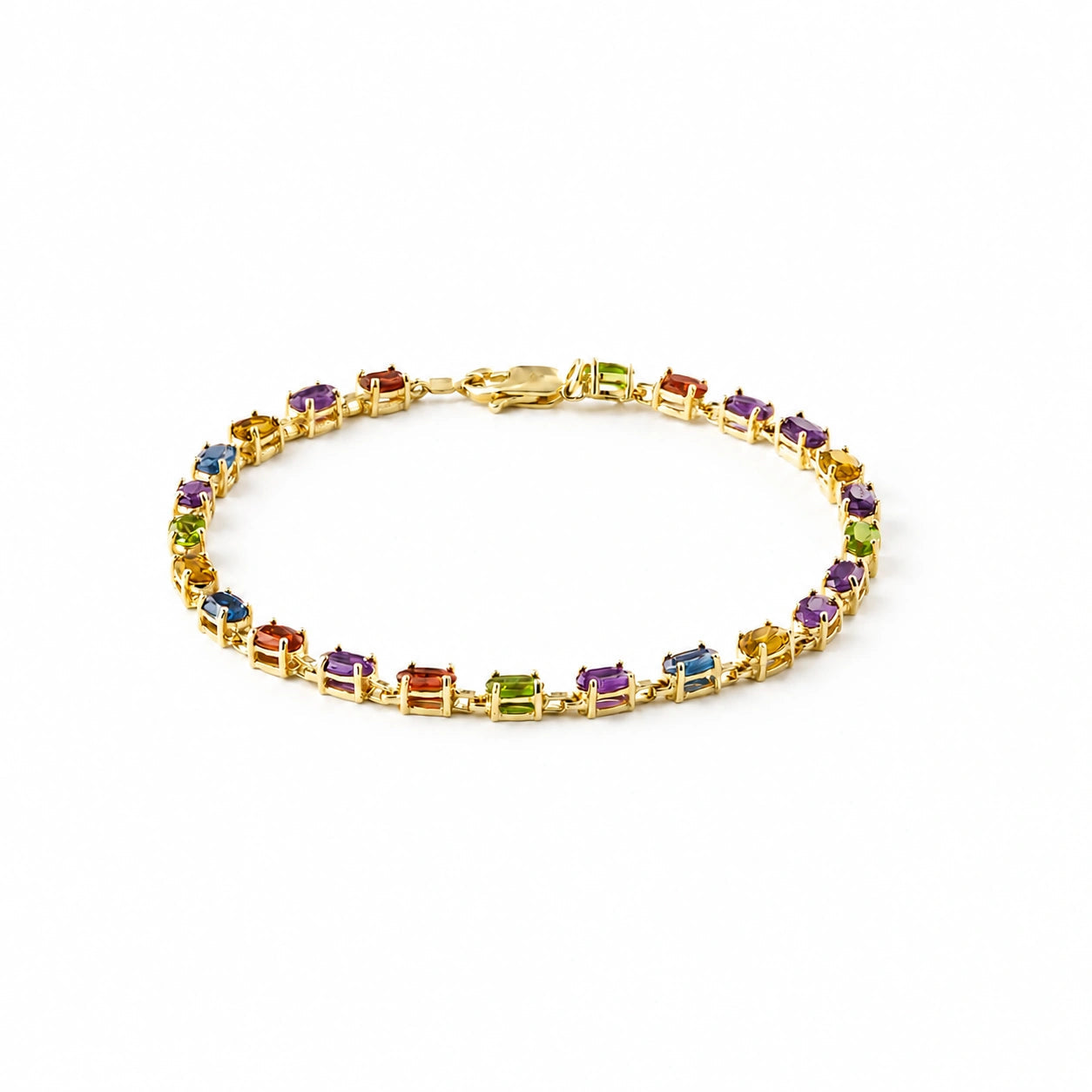 Yellow Gold Multi-Gemstone — Mariaguglielma
