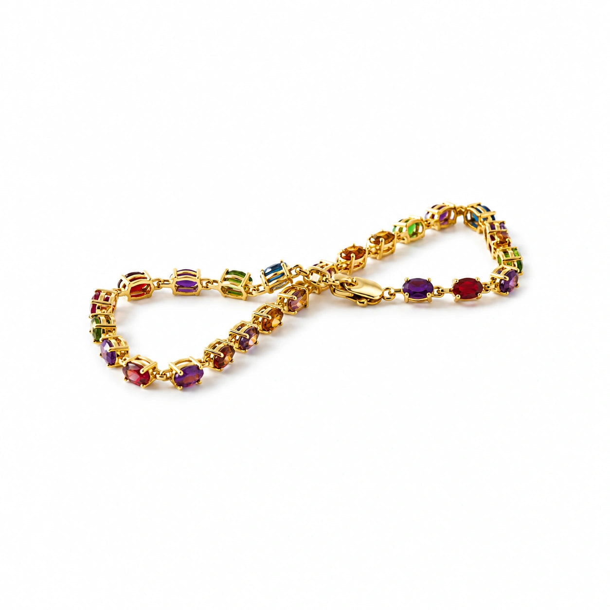 Yellow Gold Multi-Gemstone — Mariaguglielma