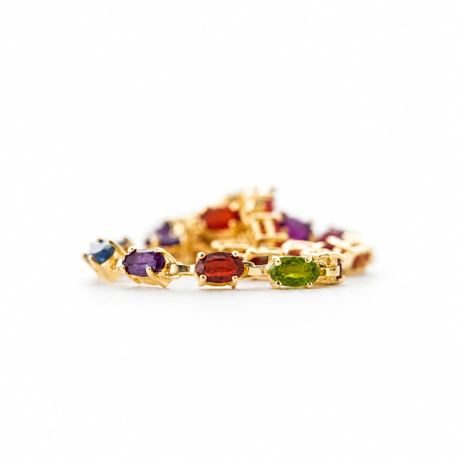 Yellow Gold Multi-Gemstone — Mariaguglielma