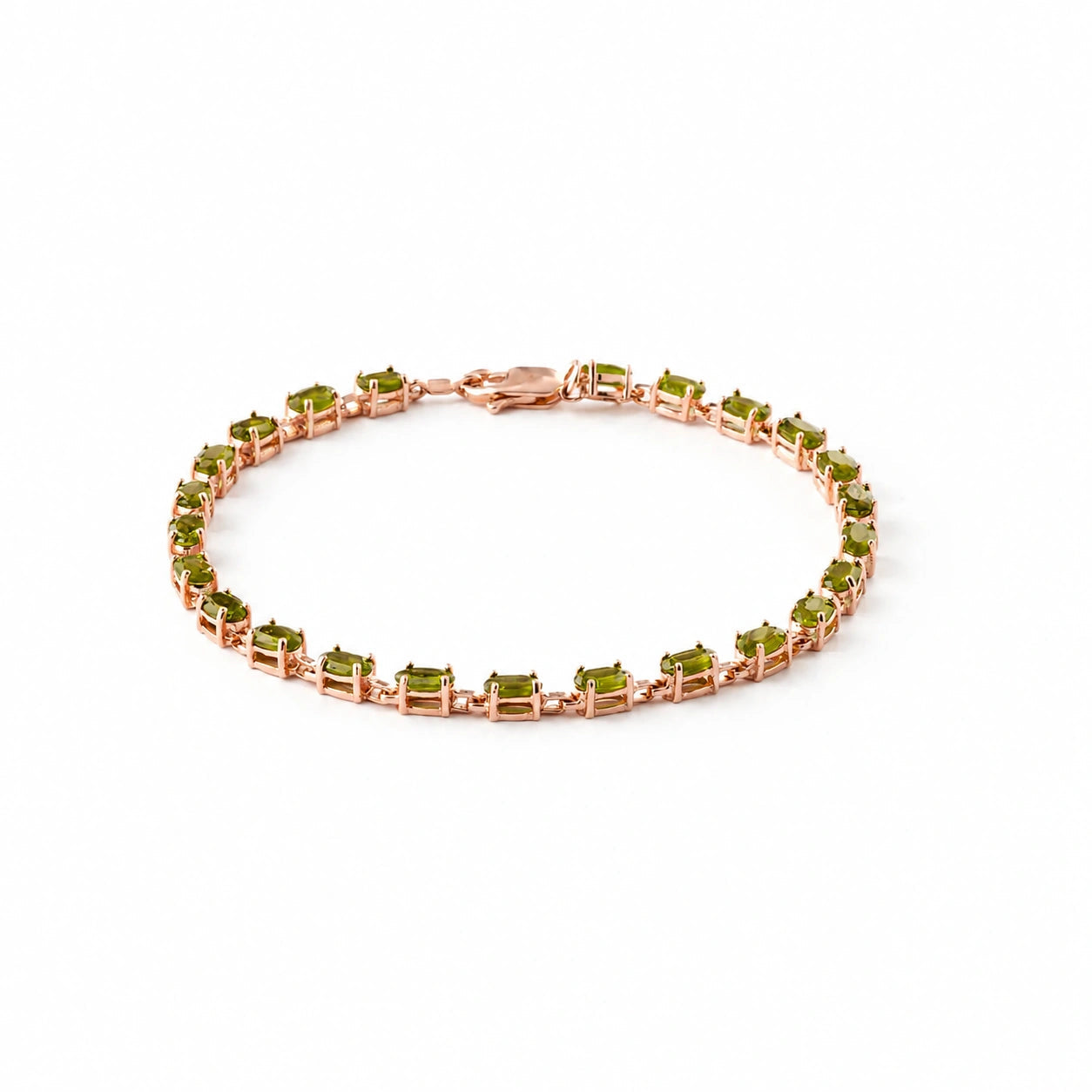 Rose Gold Peridot — Mariaguglielma