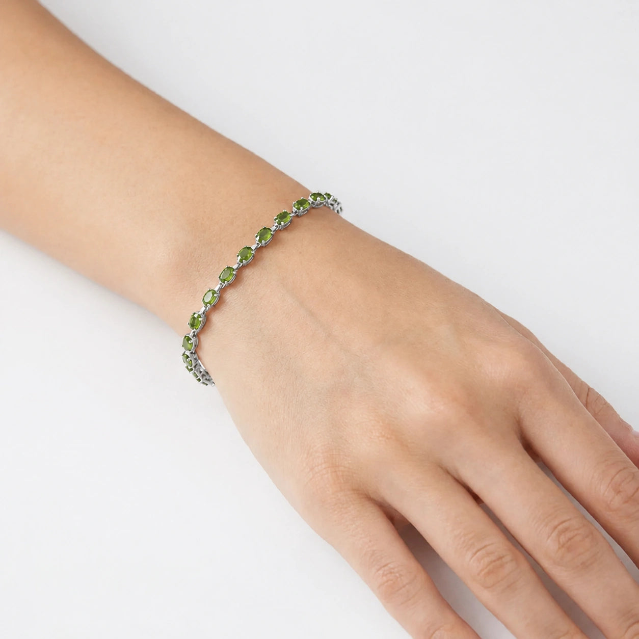 White Gold Peridot — Mariaguglielma