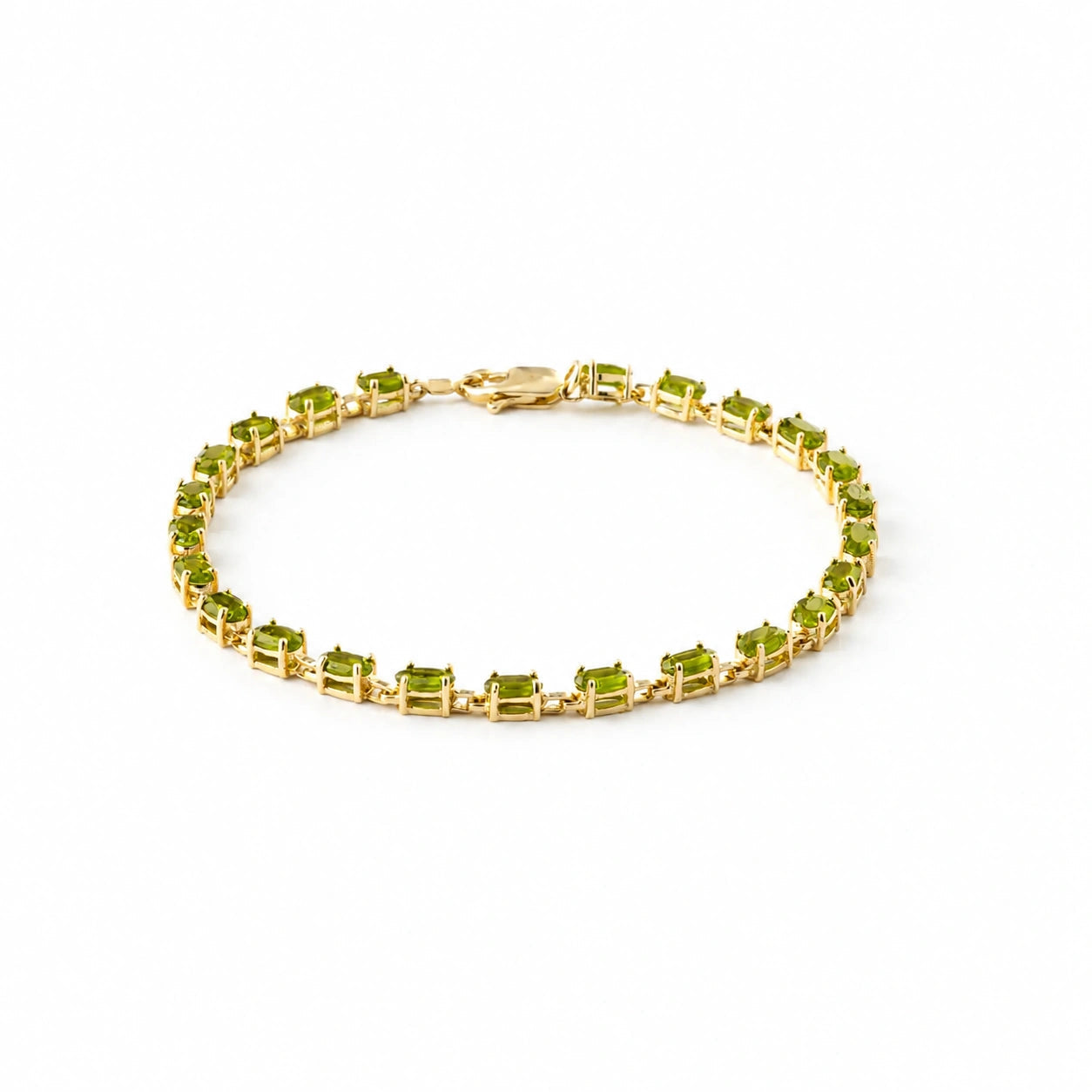 Yellow Gold Peridot — Mariaguglielma