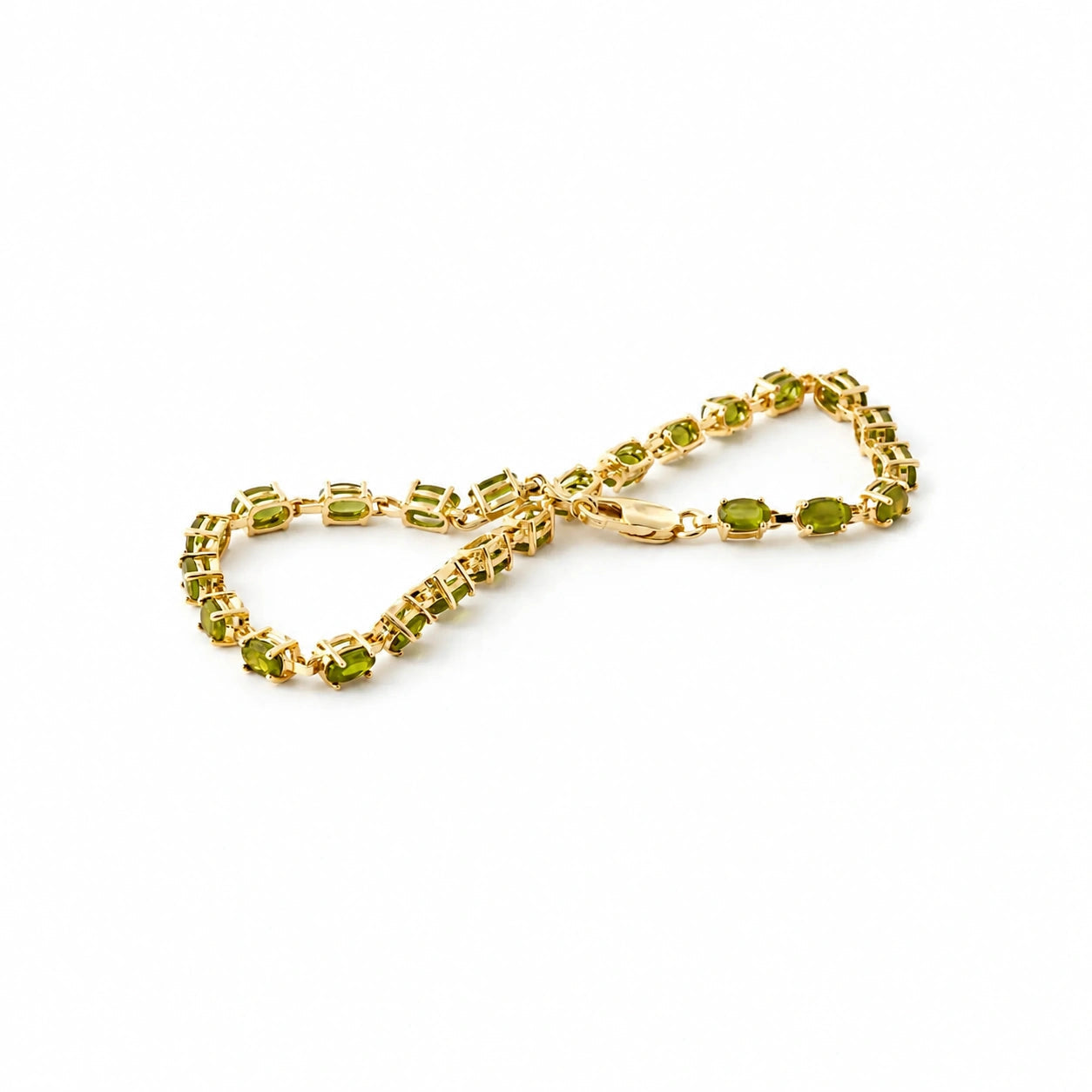 Yellow Gold Peridot — Mariaguglielma