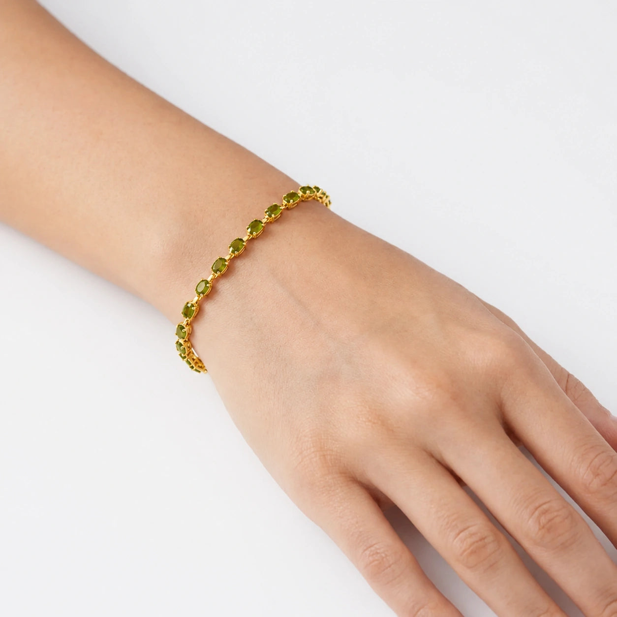 Yellow Gold Peridot — Mariaguglielma