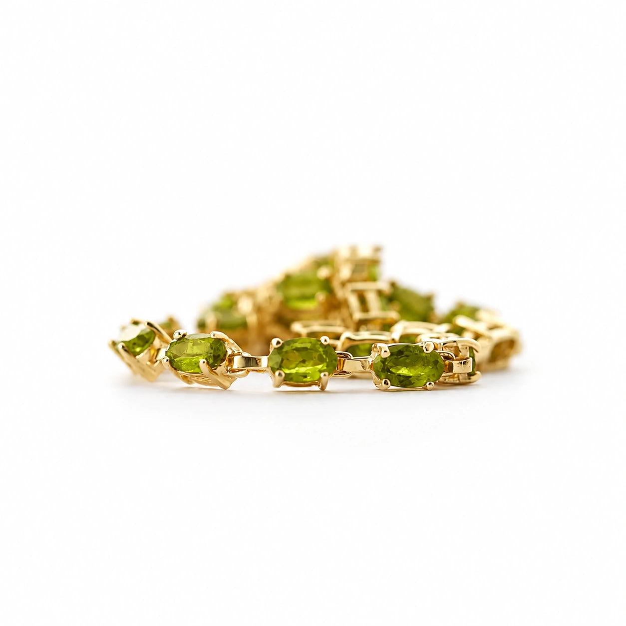 Yellow Gold Peridot — Mariaguglielma
