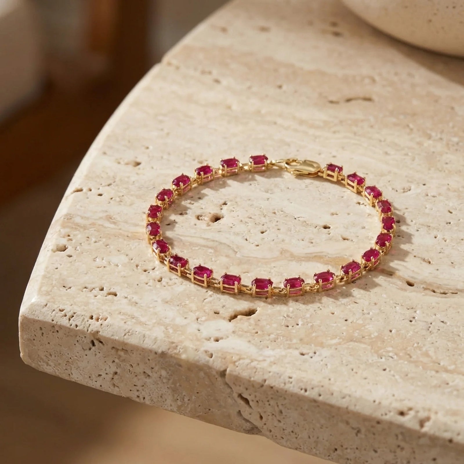 Yellow Gold Ruby — Mariaguglielma