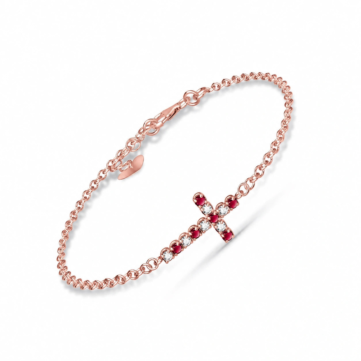 Rose Gold Ruby & Diamond — Mariailaria