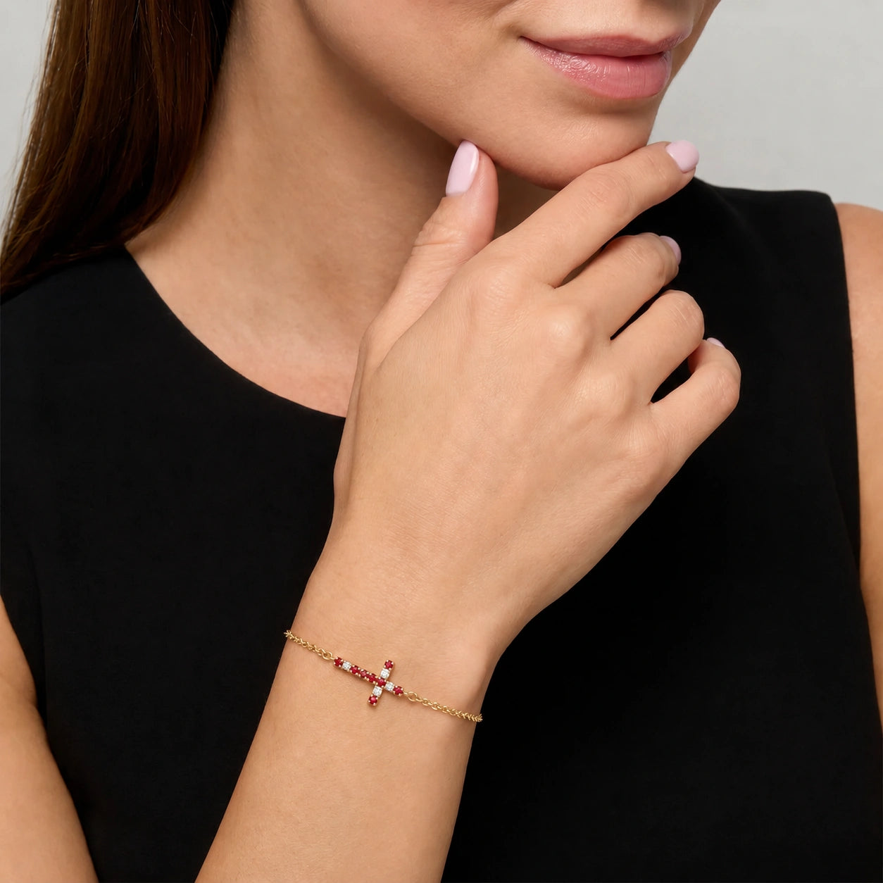 Yellow Gold Ruby & Diamond — Mariailaria