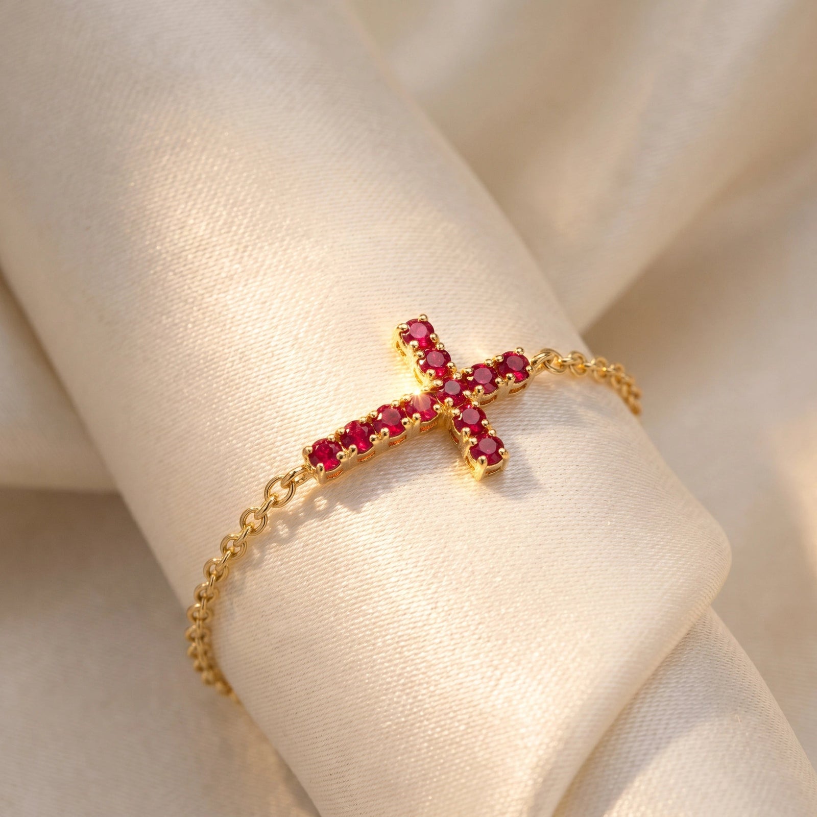 Yellow Gold Ruby — Mariailaria