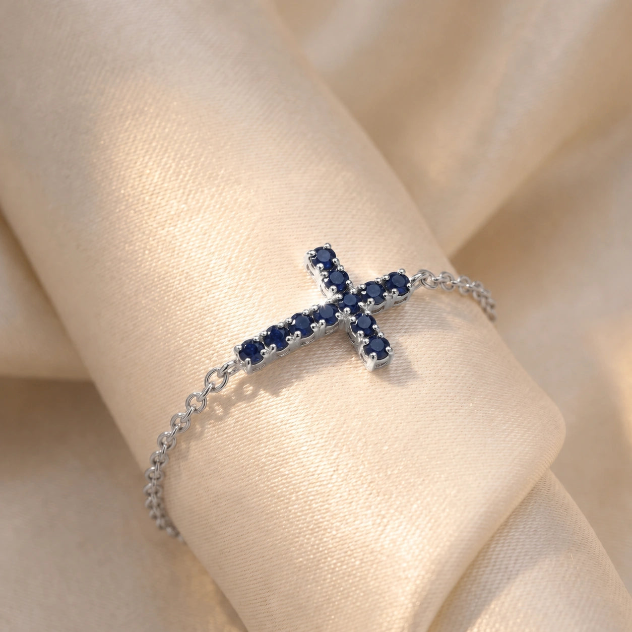 White Gold Sapphire — Mariailaria