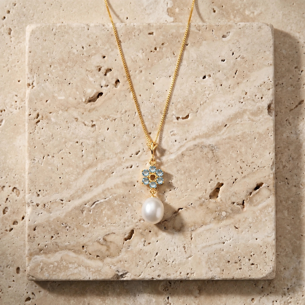 Yellow Gold Pearl — Mariapace