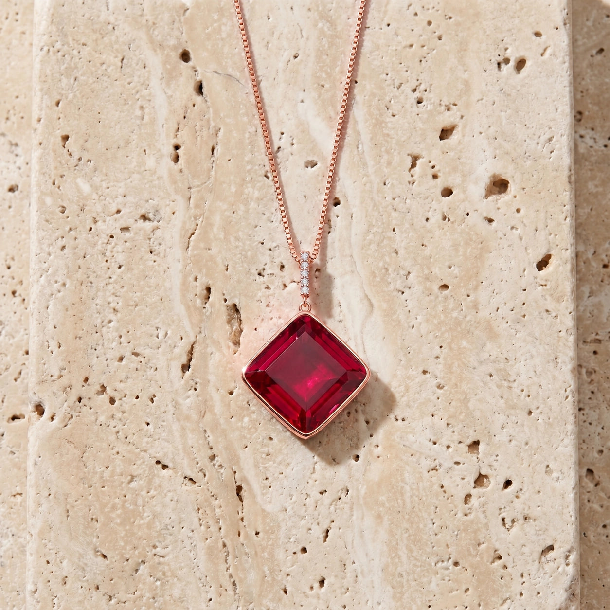 Rose Gold Ruby — Marielena