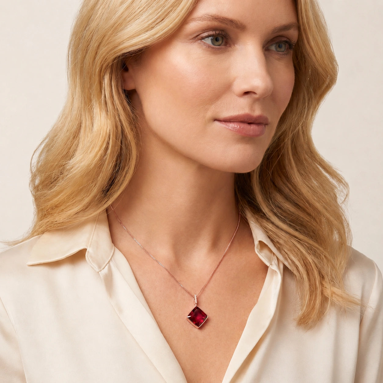 Rose Gold Ruby — Marielena