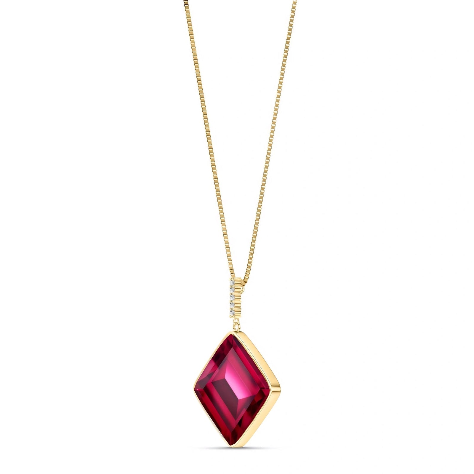Yellow Gold Ruby — Marielena