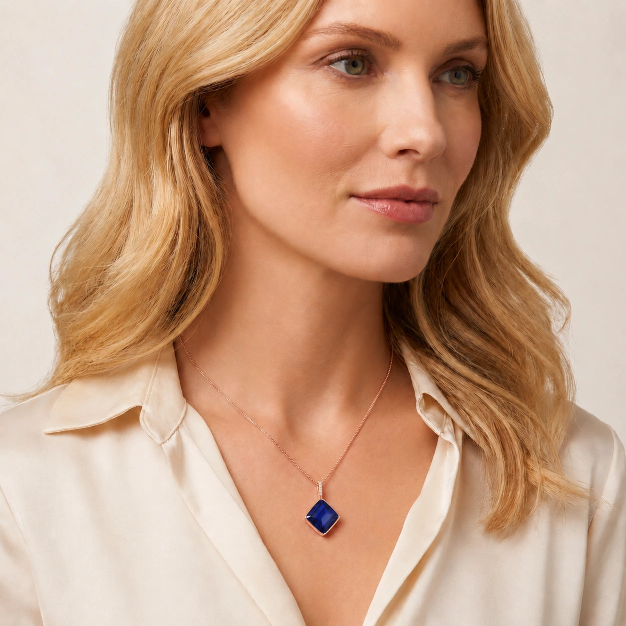 Rose Gold Sapphire — Marielena