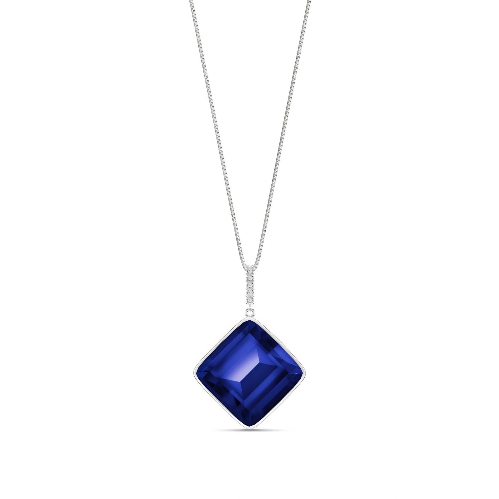 White Gold Sapphire — Marielena