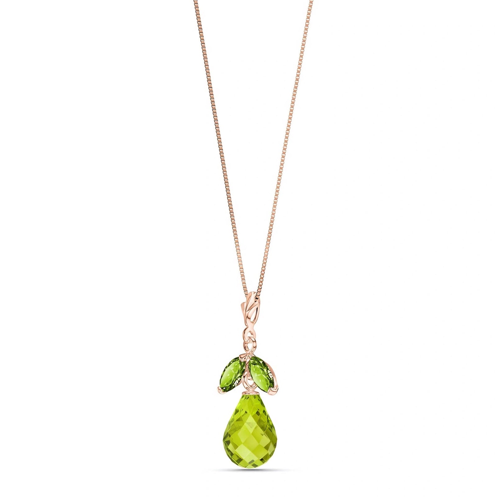 Rose Gold Atelier Necklace Pink Topaz 10K — Marilena