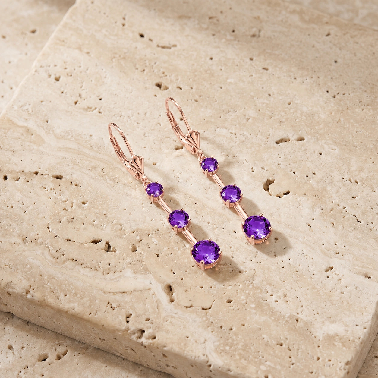Rose Gold Amethyst — Marinelli