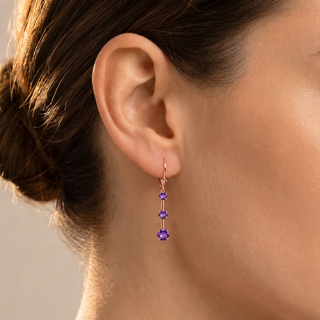 Rose Gold Amethyst — Marinelli