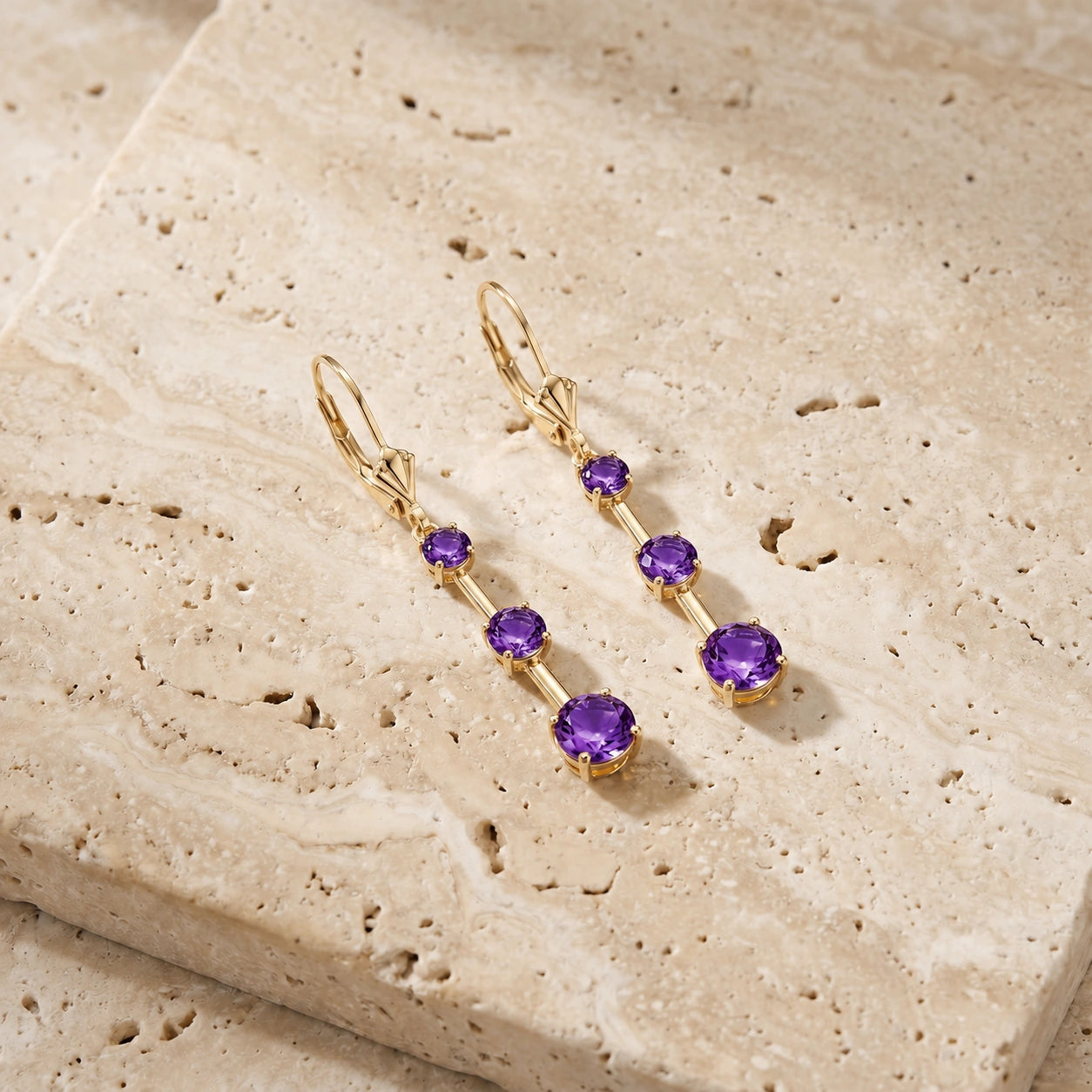 Yellow Gold Amethyst — Marinelli