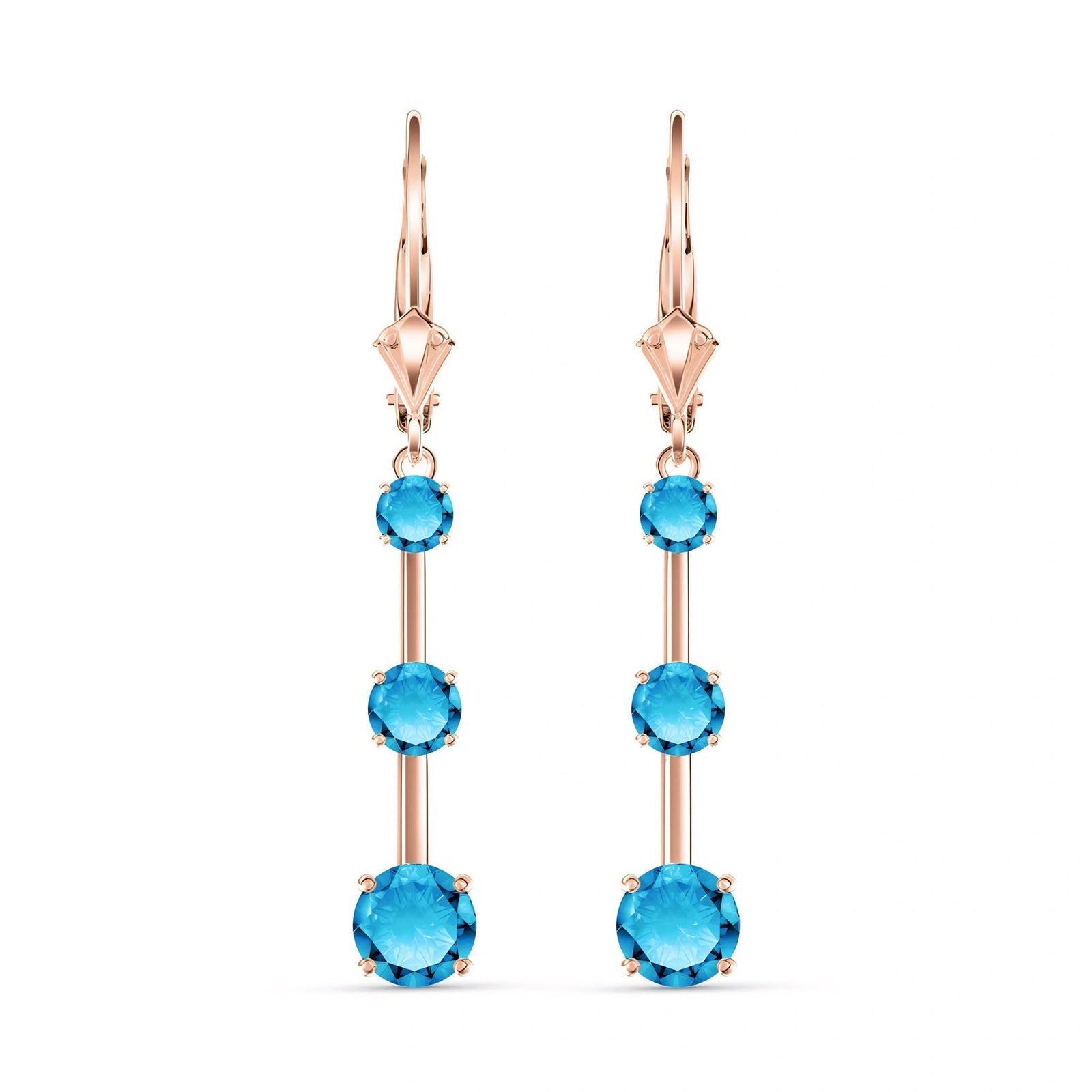 Rose Gold Blue Topaz — Marinelli