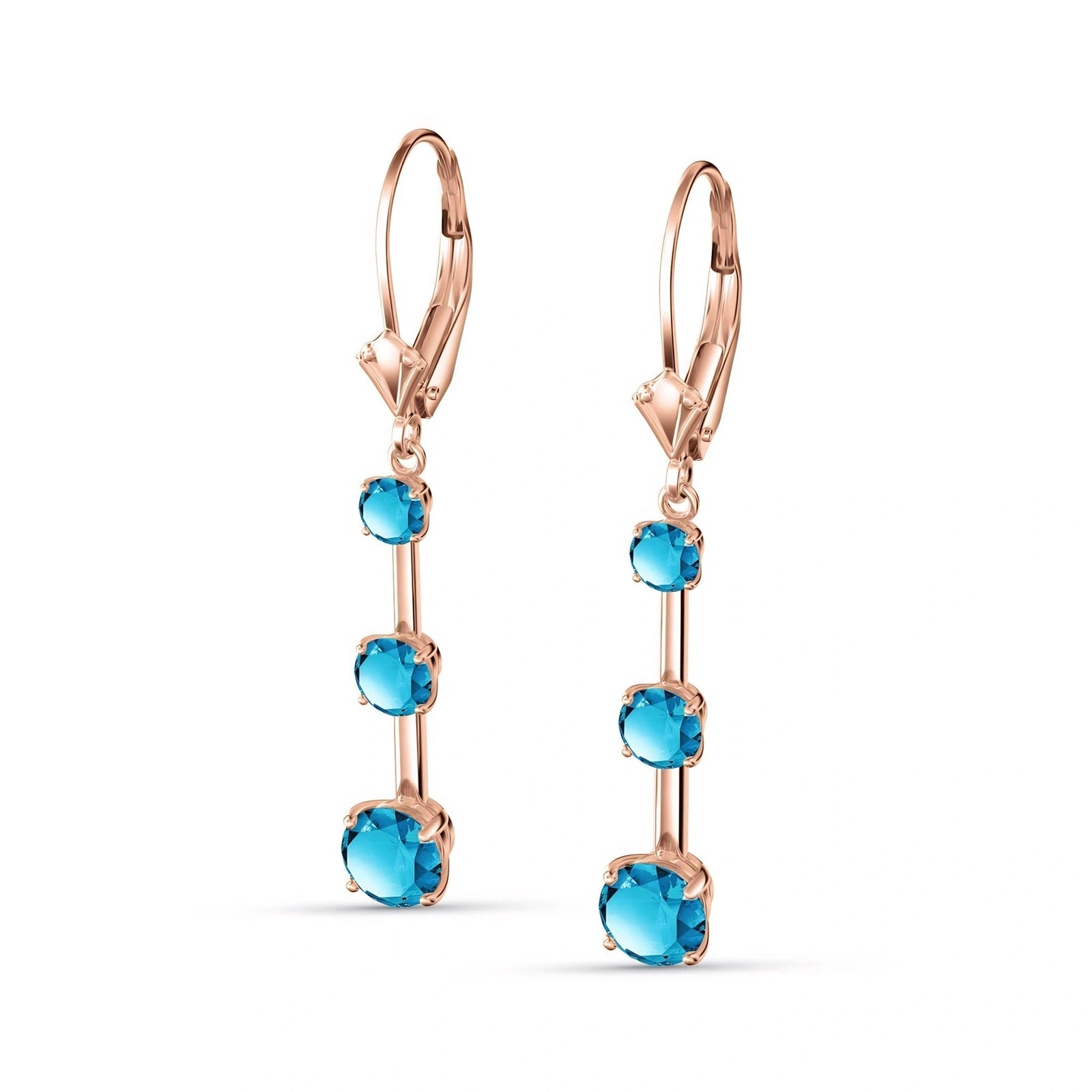 Rose Gold Blue Topaz — Marinelli