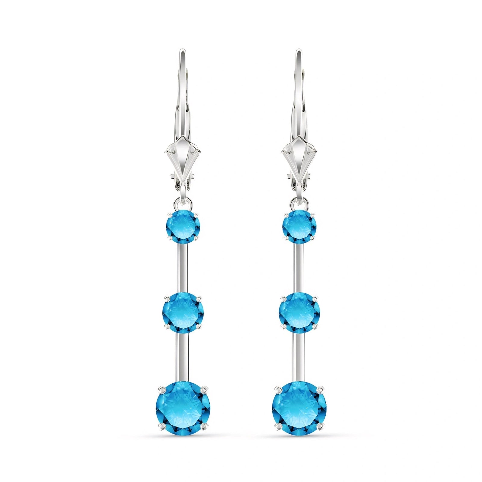 White Gold Blue Topaz — Marinelli