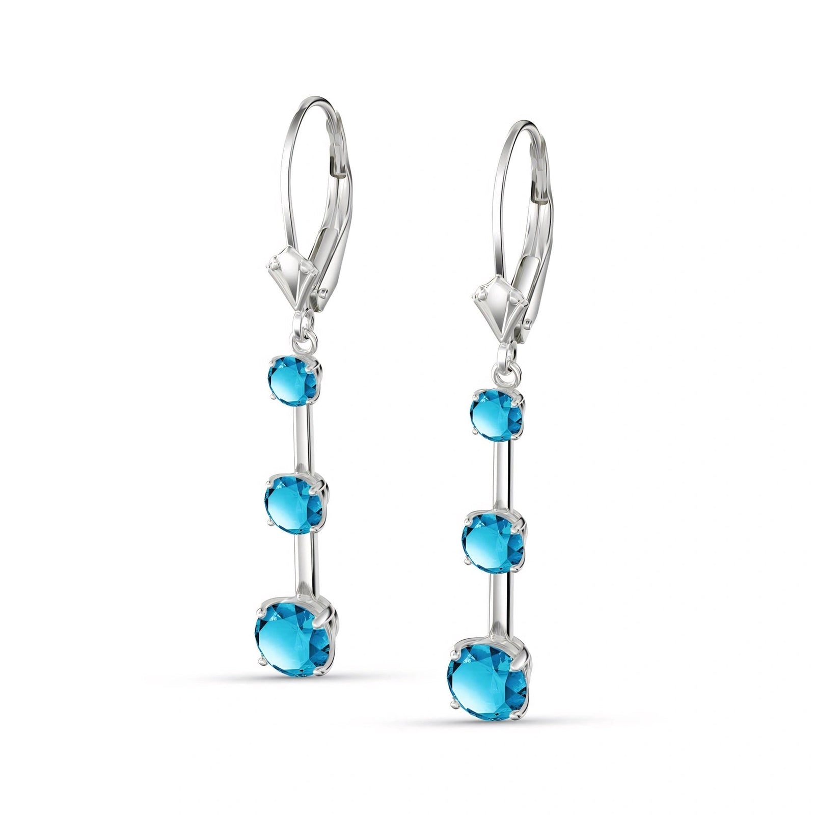 White Gold Blue Topaz — Marinelli