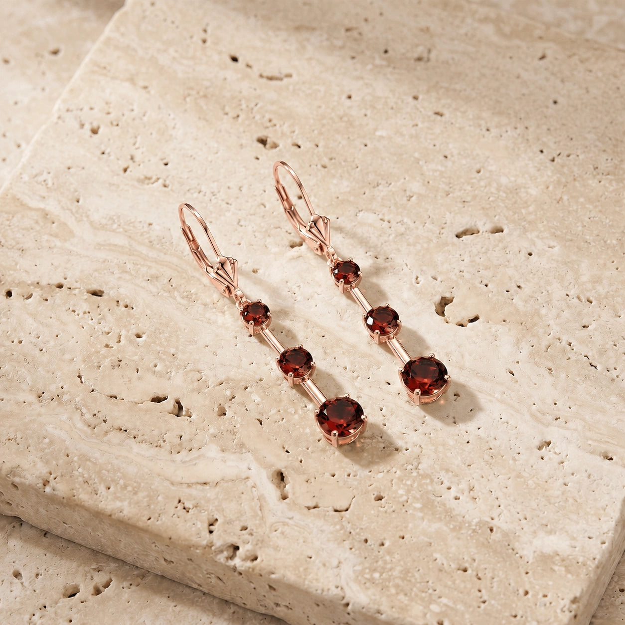 Rose Gold Garnet — Marinelli