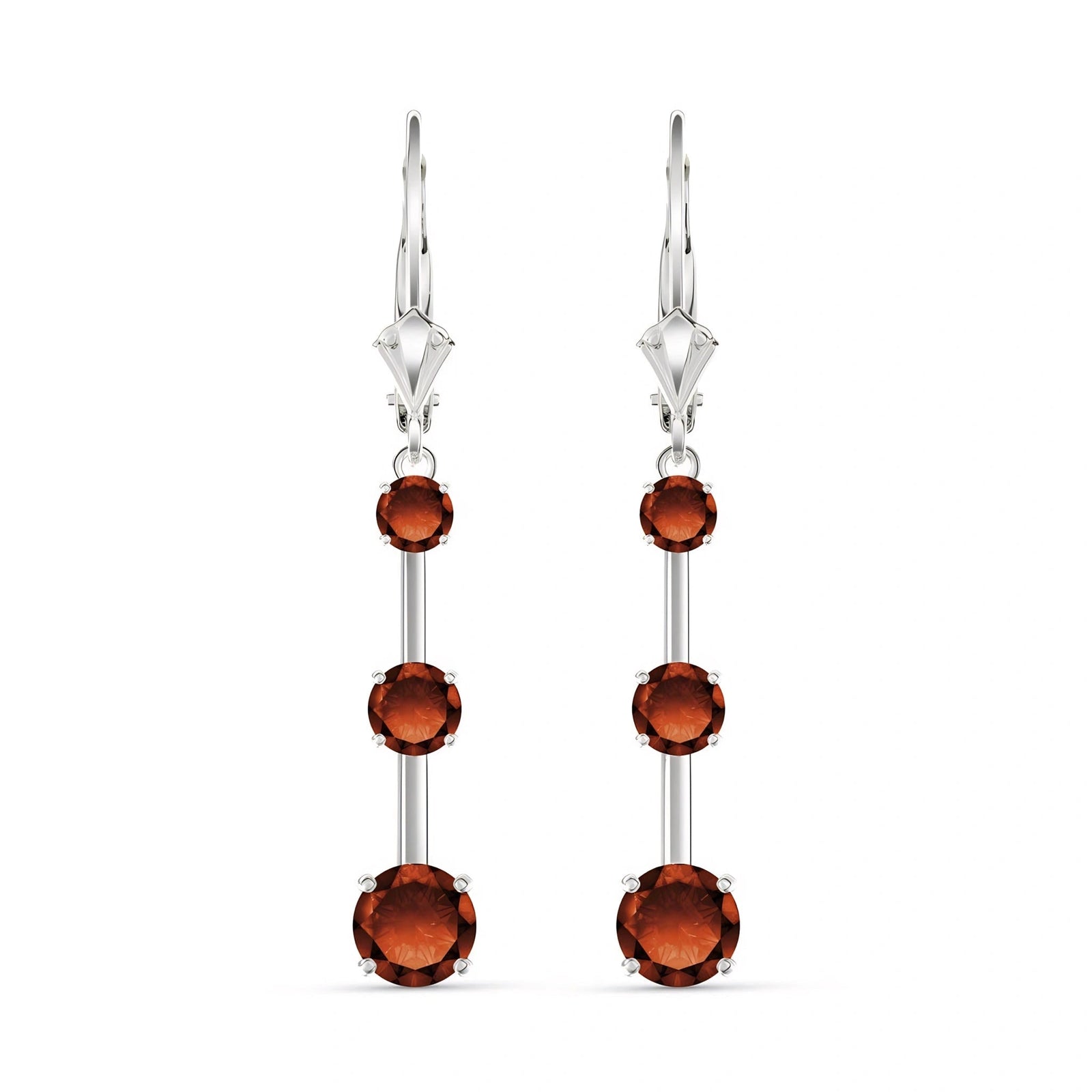 White Gold Garnet — Marinelli
