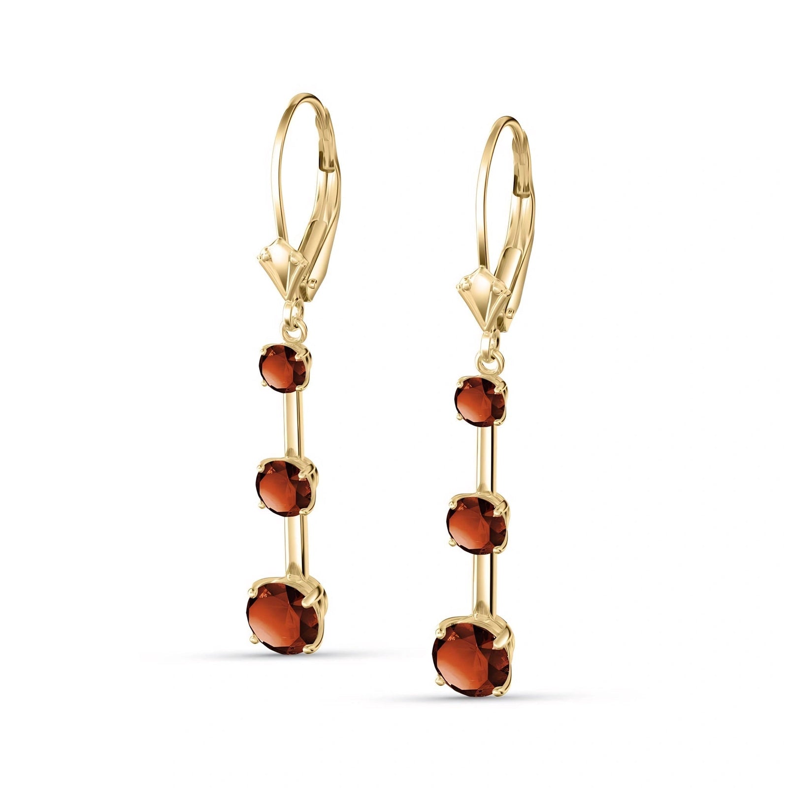 Yellow Gold Garnet — Marinelli