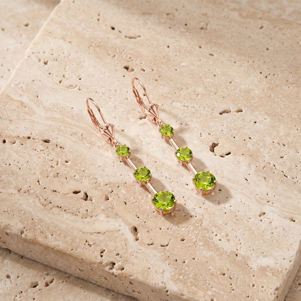 Rose Gold Peridot — Marinelli
