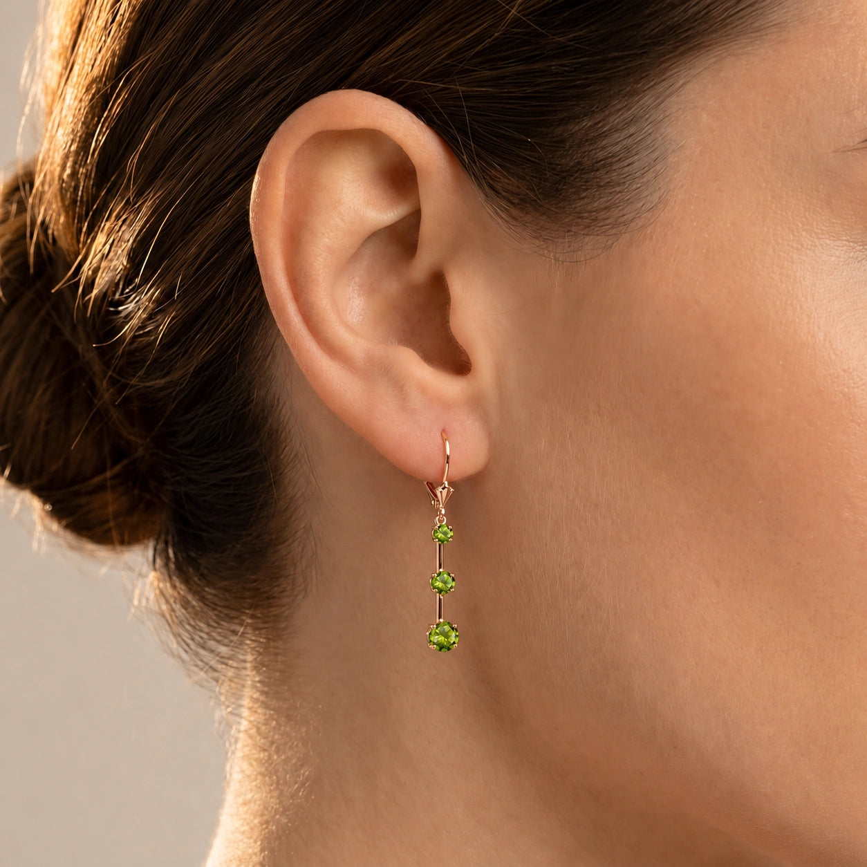 Rose Gold Peridot — Marinelli