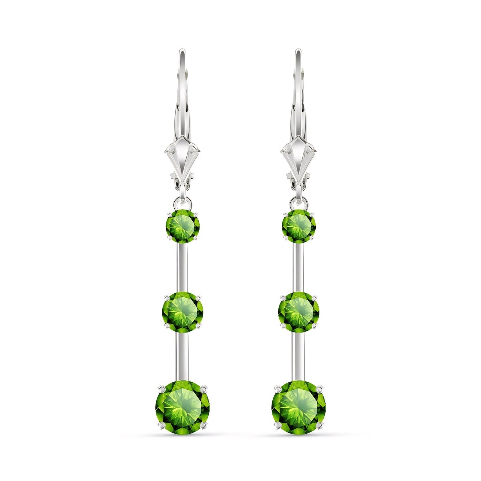 White Gold Peridot — Marinelli