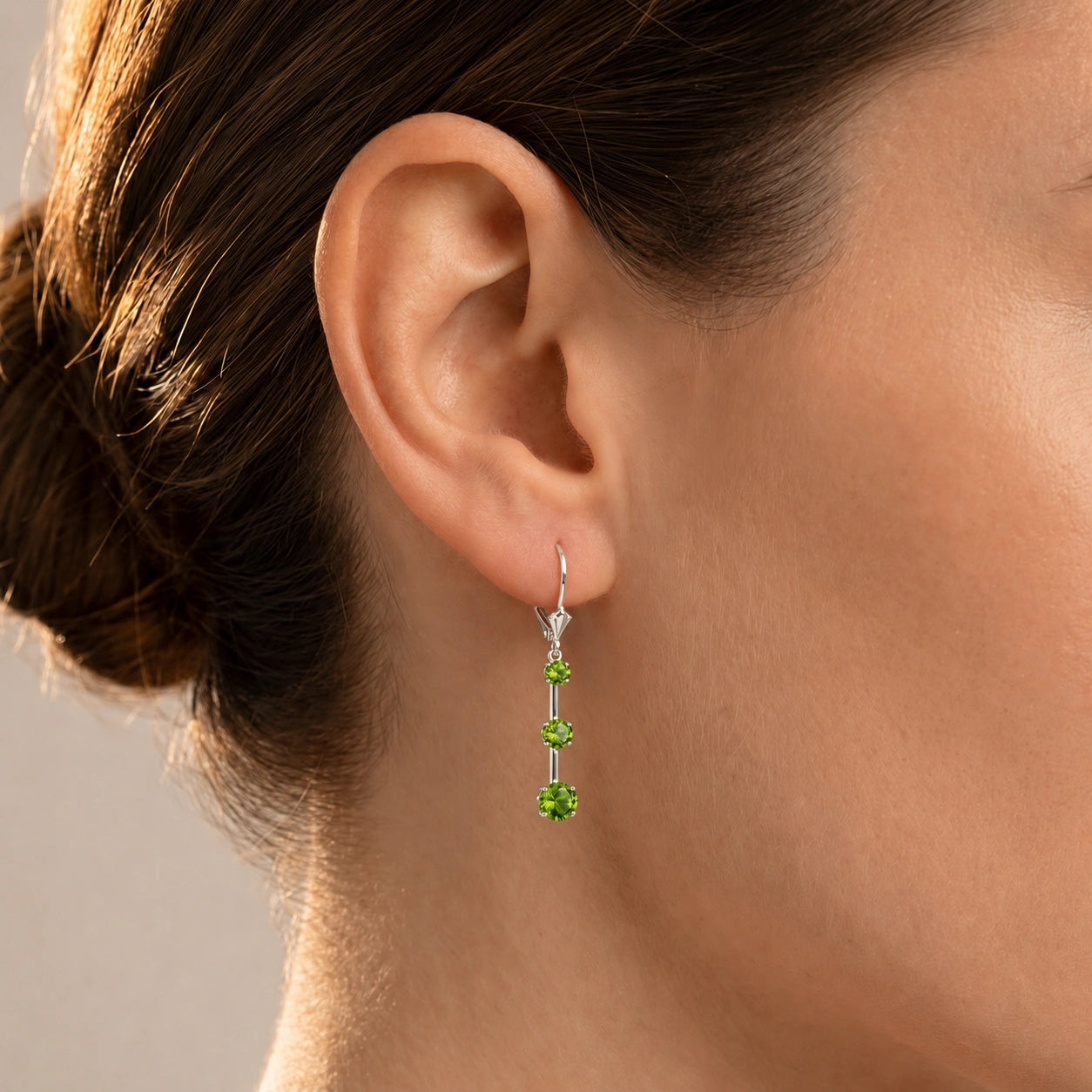 White Gold Peridot — Marinelli