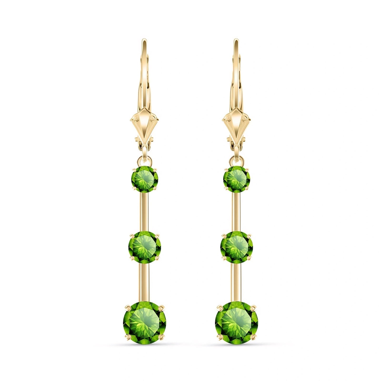 Yellow Gold Peridot — Marinelli