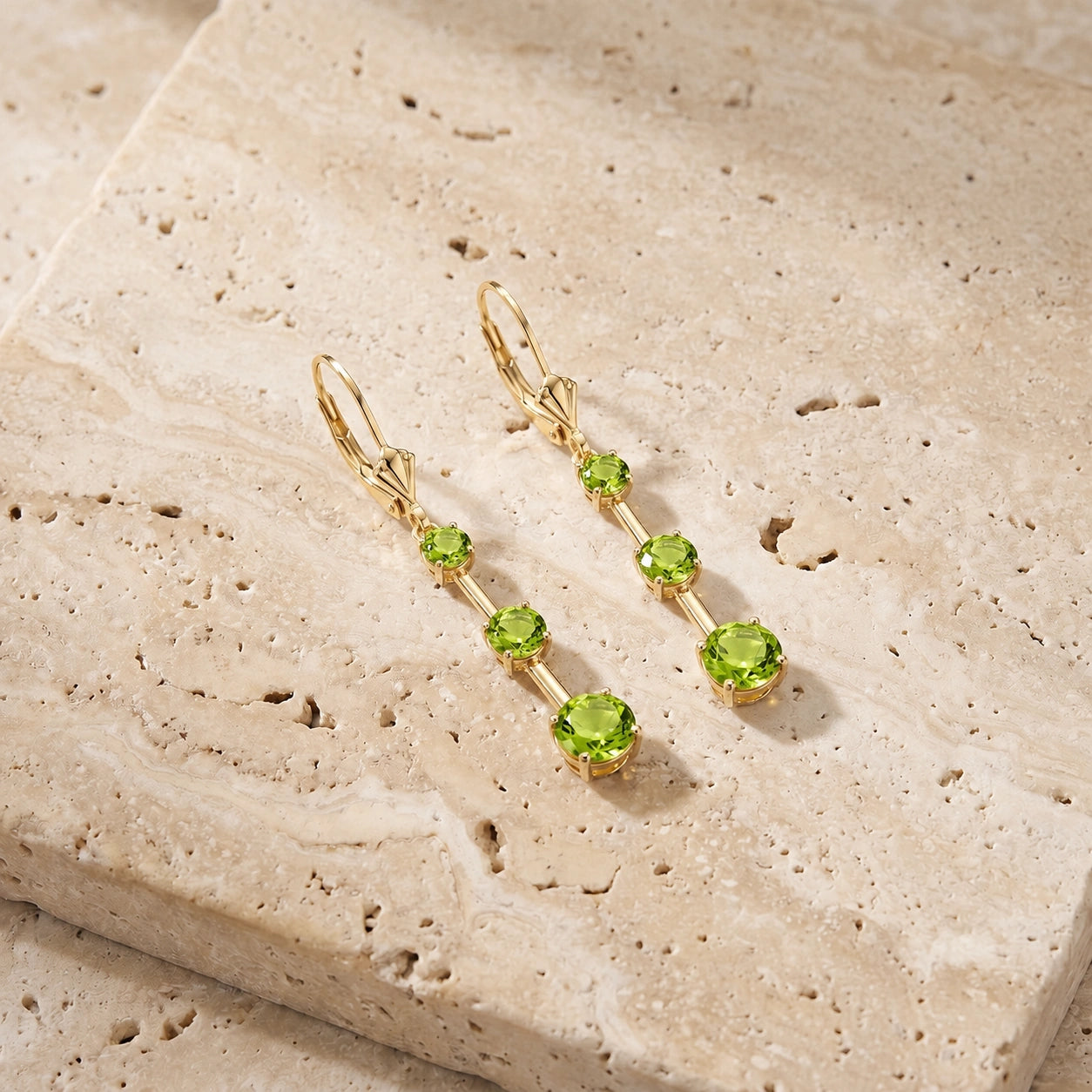 Yellow Gold Peridot — Marinelli
