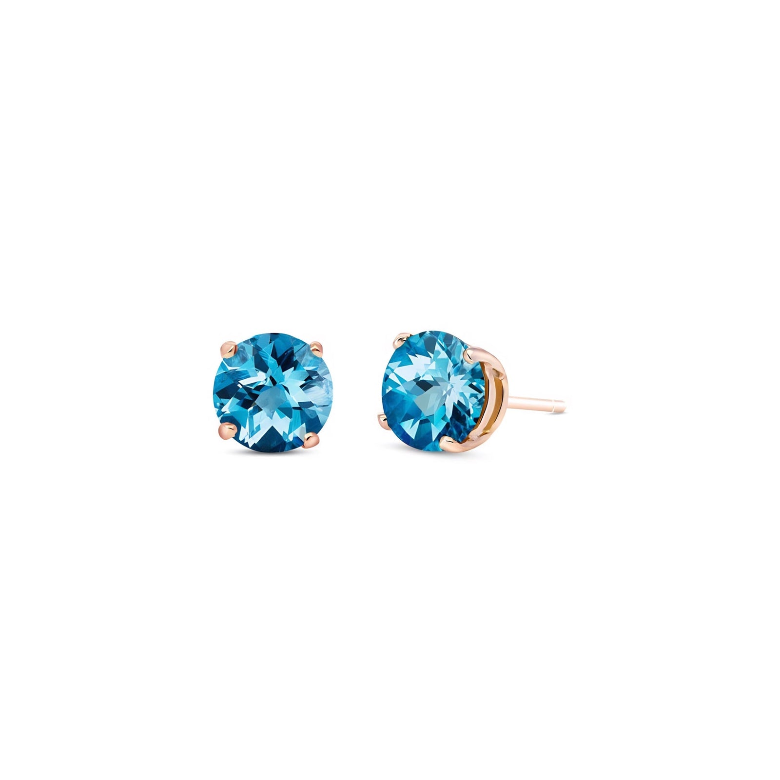 Rose Gold Halo Petal Earrings Peridot 10K — Benedetta