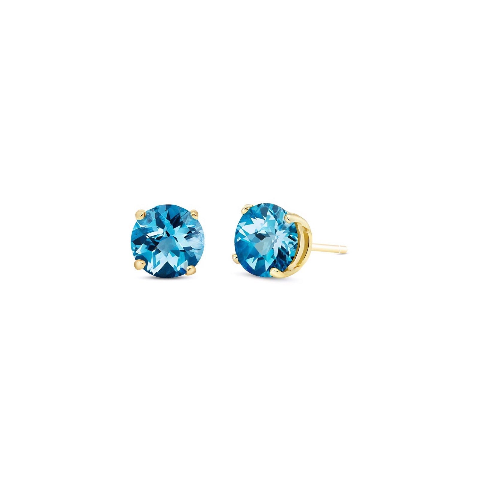 Yellow Gold Halo Petal Earrings Peridot 10K — Benedetta
