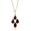 Yellow Gold Grace Necklace Amethyst 10K — Marta