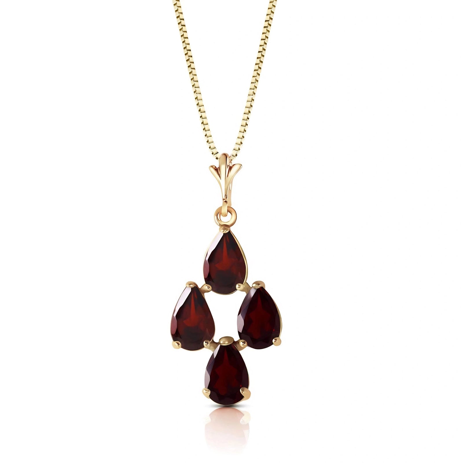 Yellow Gold Grace Necklace Amethyst 10K — Marta