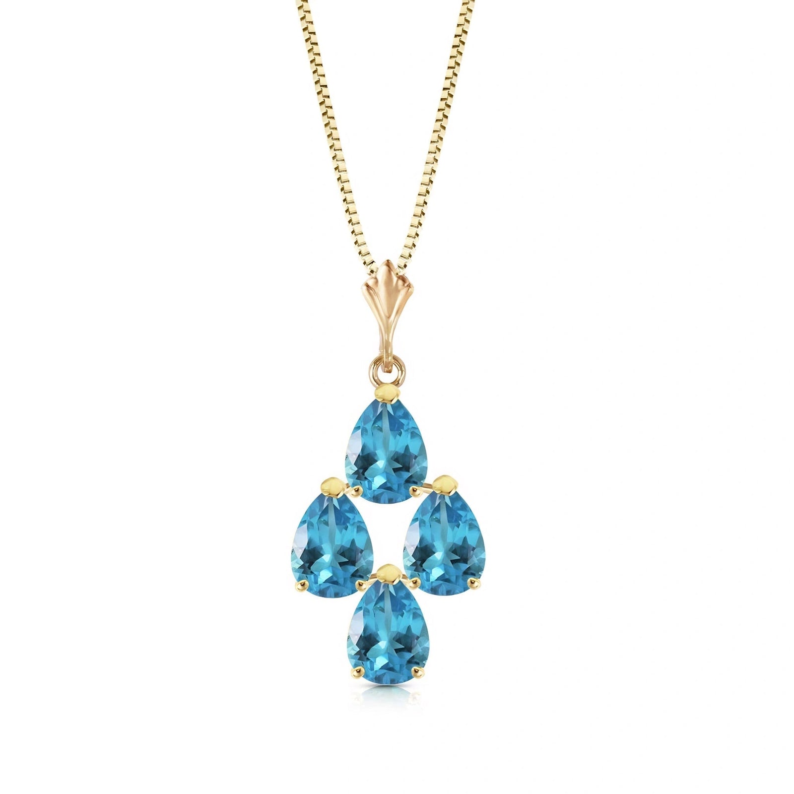 Yellow Gold Grace Necklace Citrine 10K — Marta