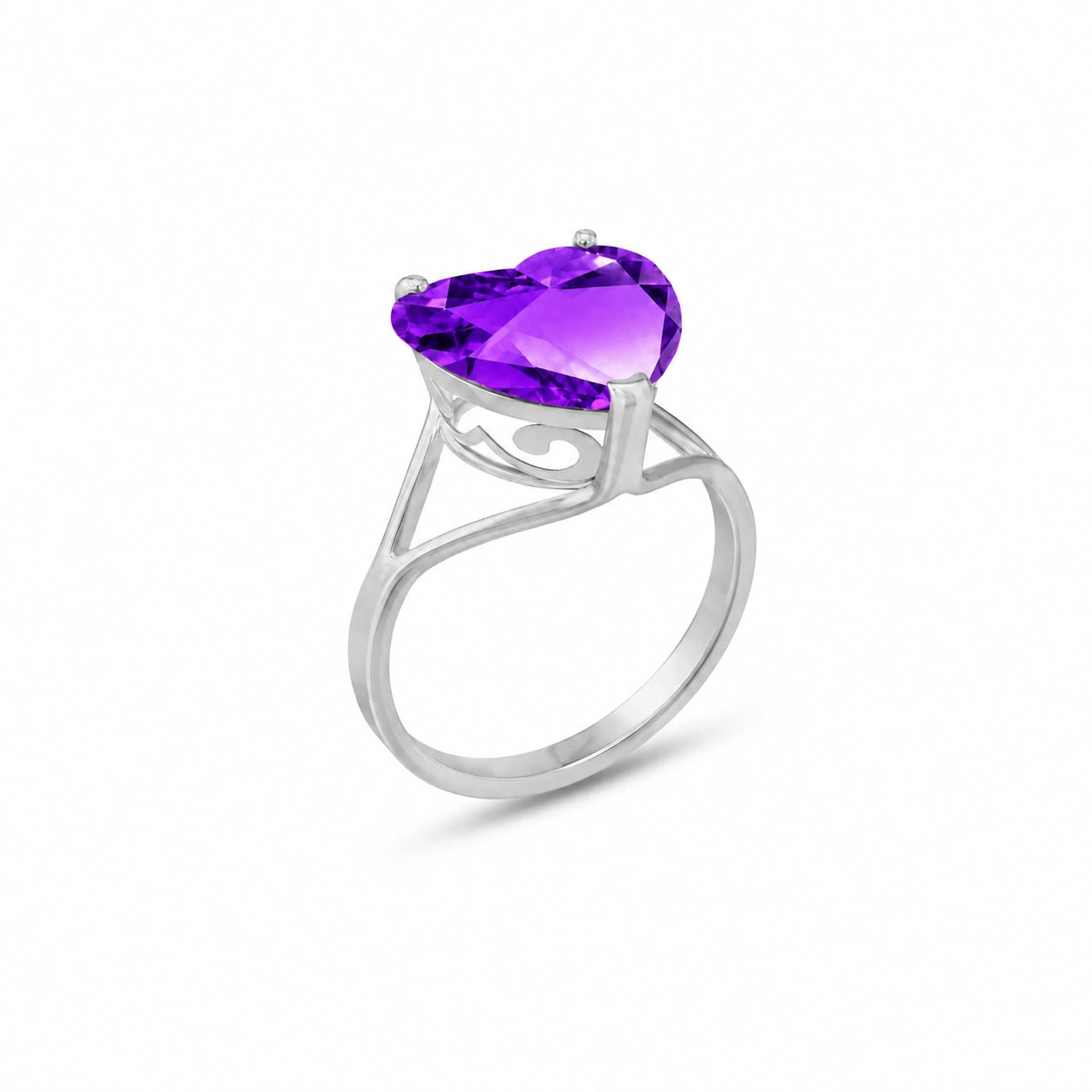 White Gold Amethyst — Giuliana