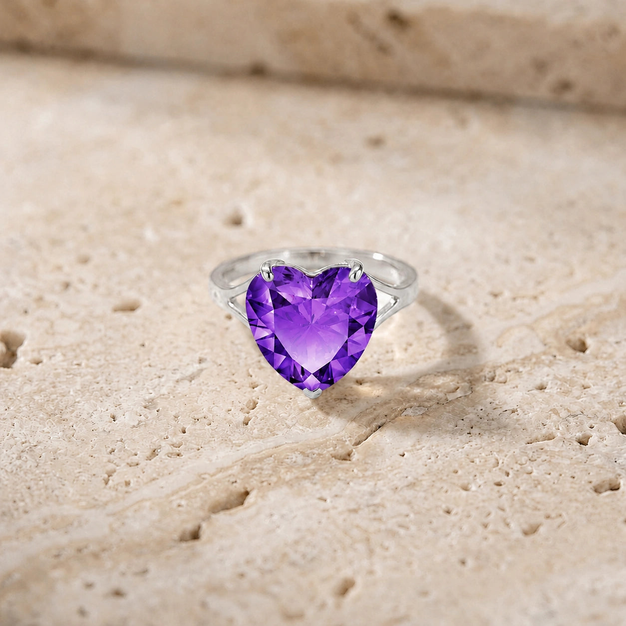 White Gold Amethyst — Giuliana
