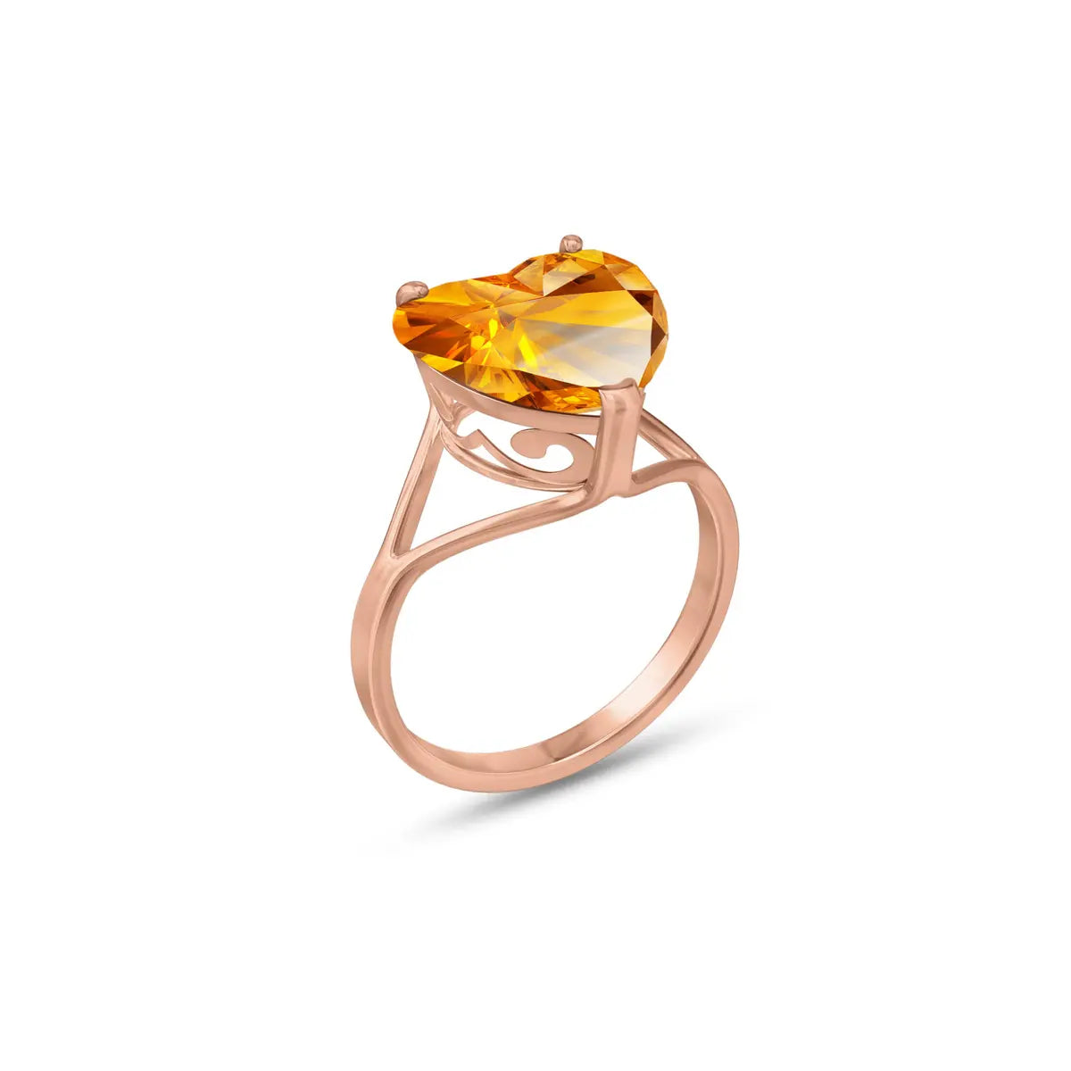 Rose Gold Citrine — Giuliana