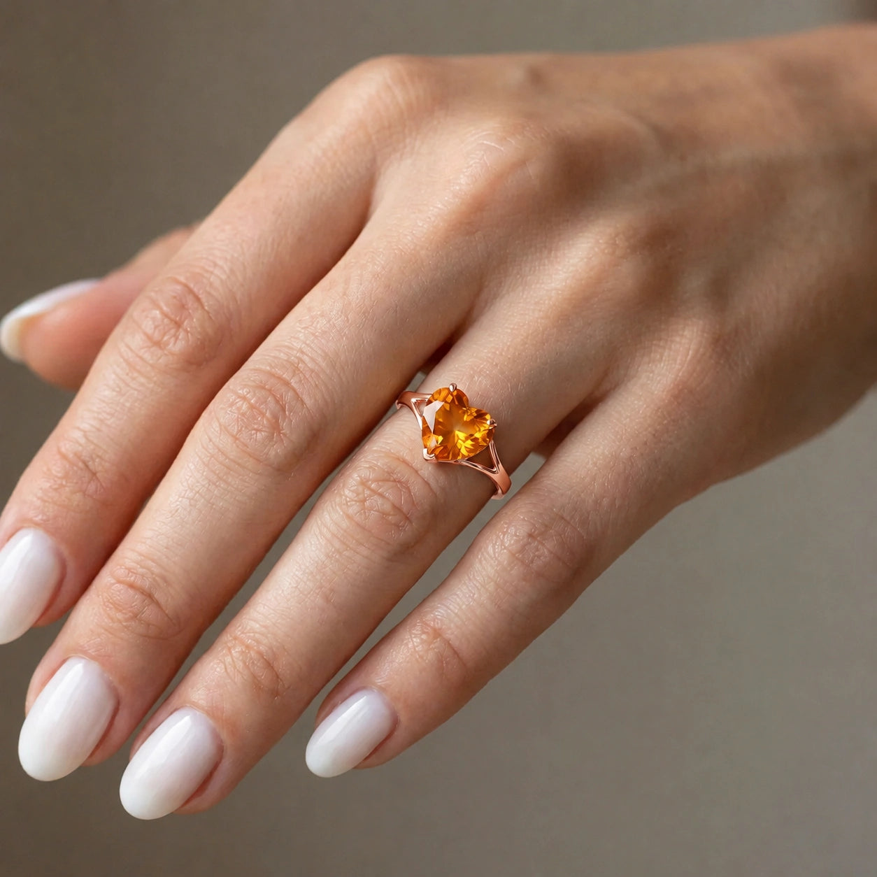 Rose Gold Citrine — Giuliana