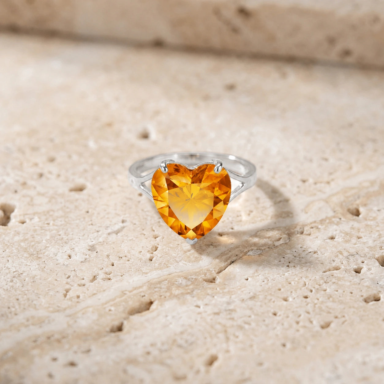 White Gold Citrine — Giuliana