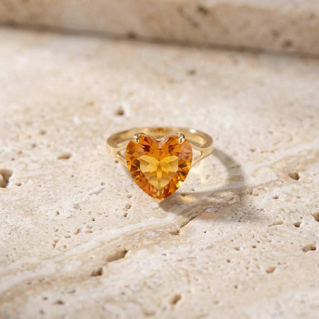 Yellow Gold Citrine — Giuliana