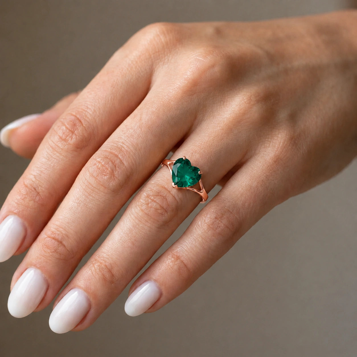 Rose Gold Emerald — Giuliana